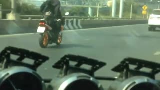 Batman Rides Through Bangkok