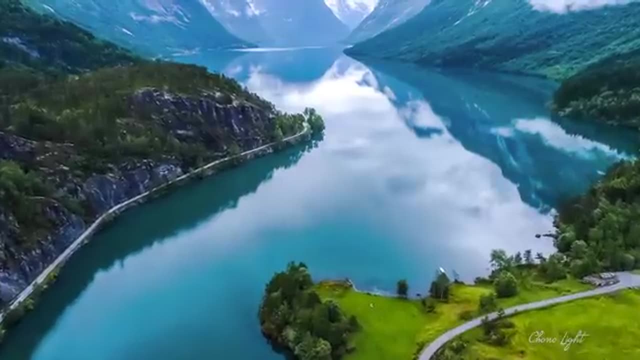 Norway AMAZING - Horizon View bath with beautiful nature - 4k VideoHD