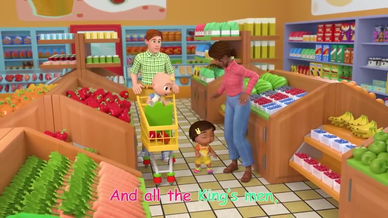 Humpty Dumpty Grocery Store _ CoComelon Nursery Rhymes & Kids Songs