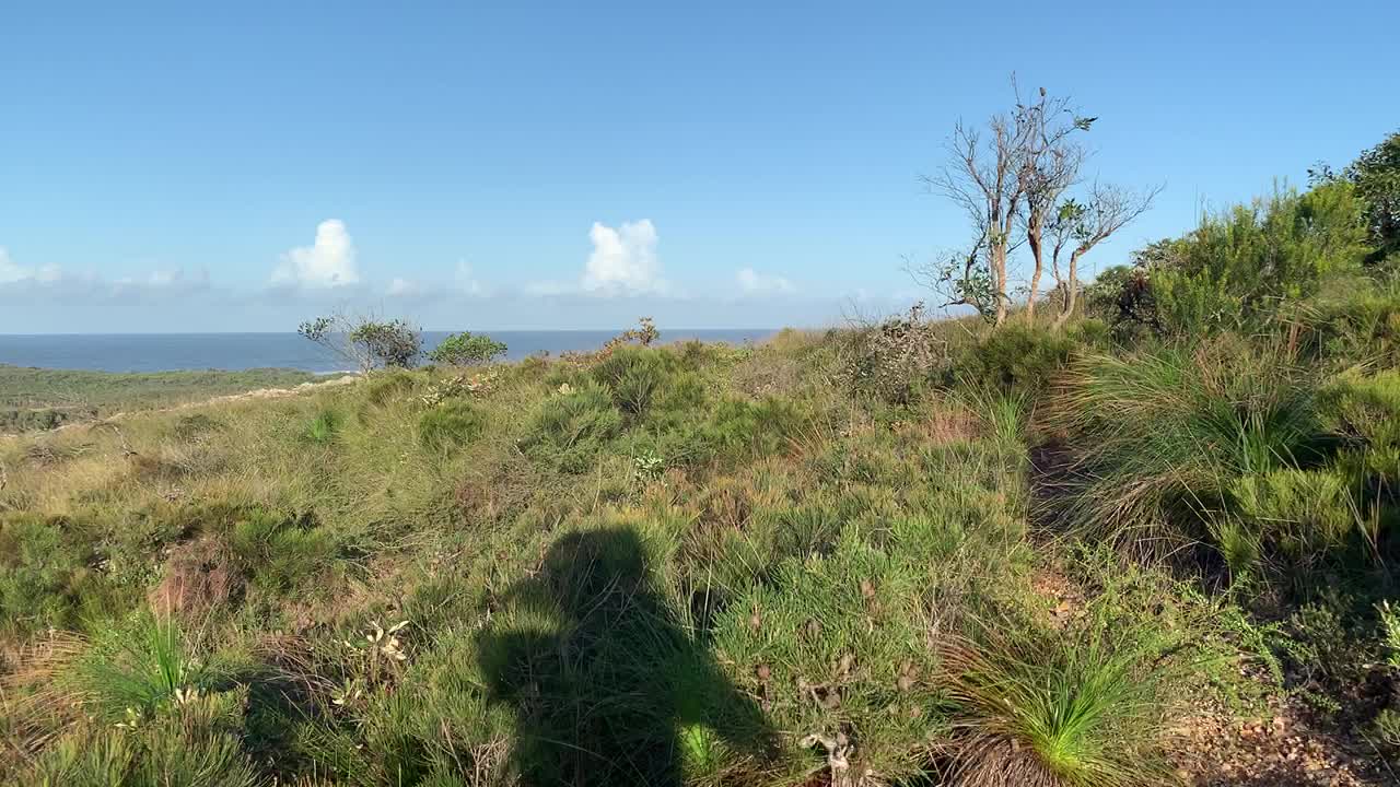 Australian Bush walk on Emu Mountain Adventure Walk Short (Breath & Relax) Part 3 Ocean Horizon