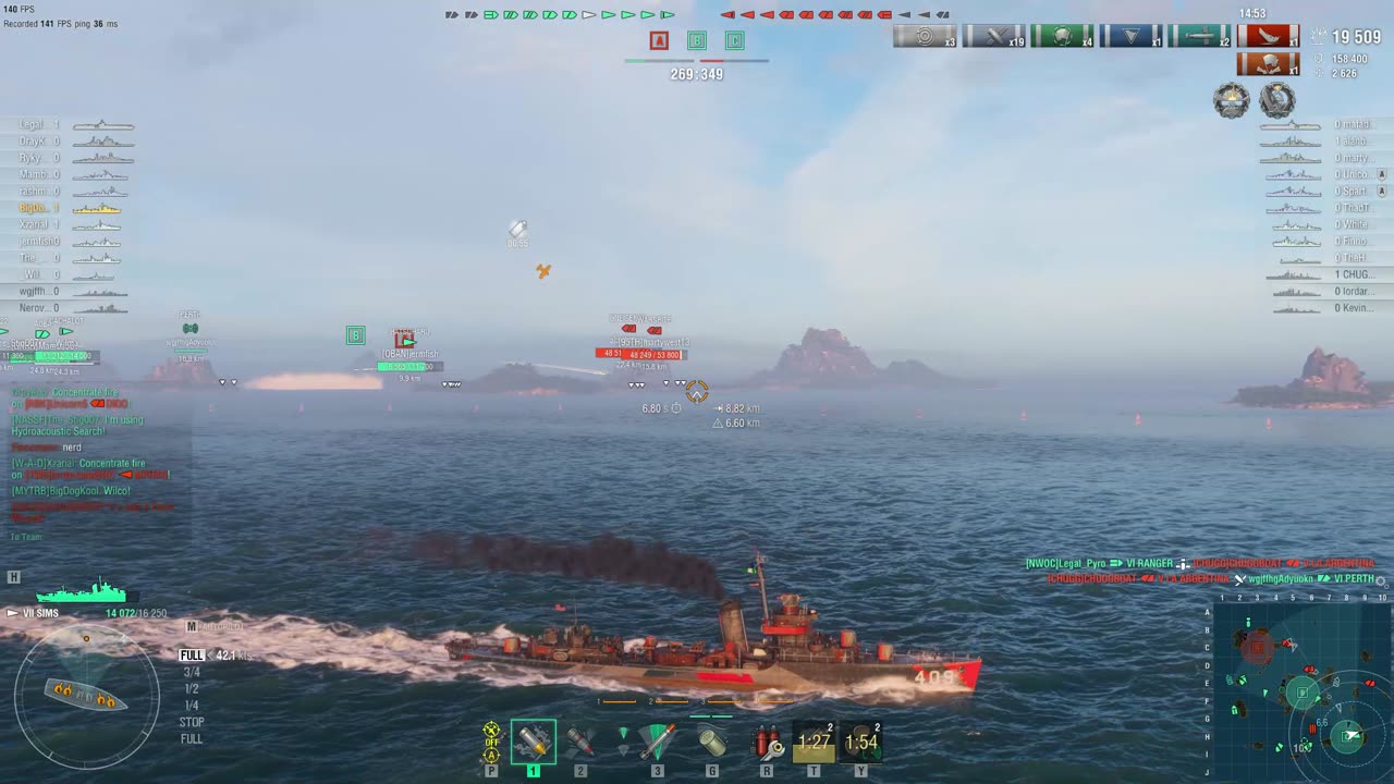 World of Warships in the Sims