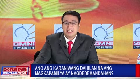 Ano ang karaniwang dahilan na ang magkapamilya ay nagdedemandahan?