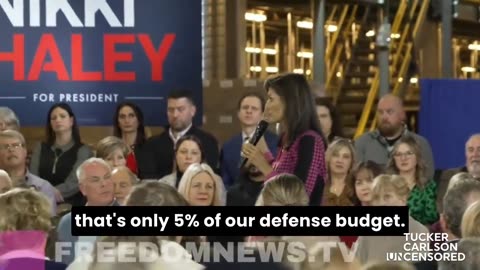 Tucker Carlson - They want to put rino Nikki Haley in as president