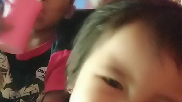 Asiknya main bersama aznafa