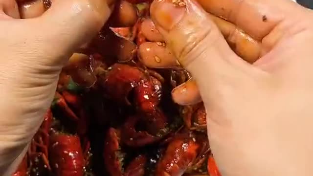 The crayfish would be robbed of the table