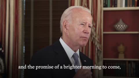 A Message From President Biden to All Americans Celebrating Juneteenth.