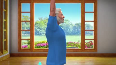 Yoga with Modi: Padahastasana English