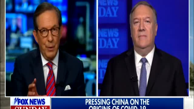 Chris Wallace asks Mike Pompeo if he Believes the Wuhan Virus was a Lab Leak