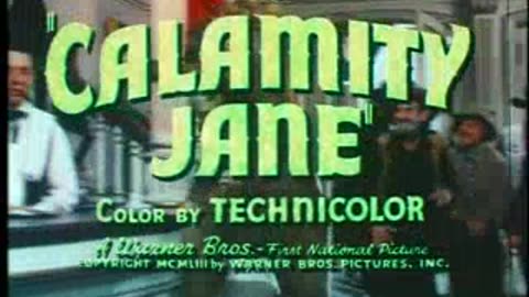 Calamity Jane movie trailer