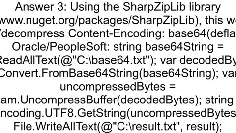 Decode Base64 and Inflate Zlib compressed XML