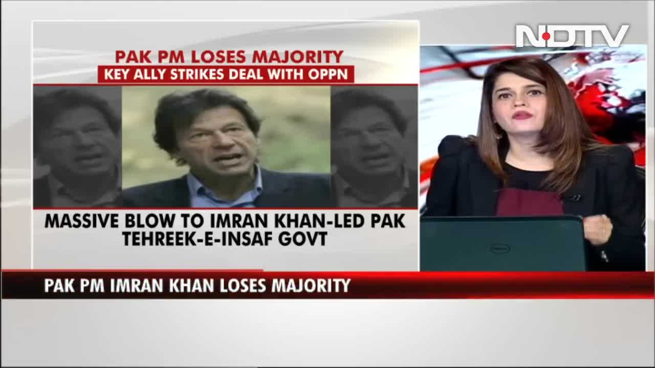 Pak PM Imran Khan Loses Majority As Key Ally Strikes Deal With Opposition