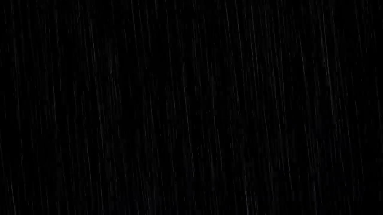 30 MINUTES Gentle Rain at Night, Rain Sounds for Sleep, Insomnia, Relaxing, Study