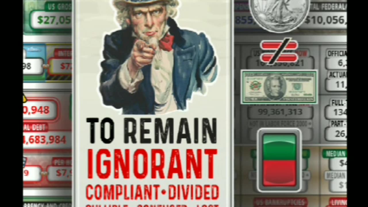 US debt clock.org ( secret message of the day)