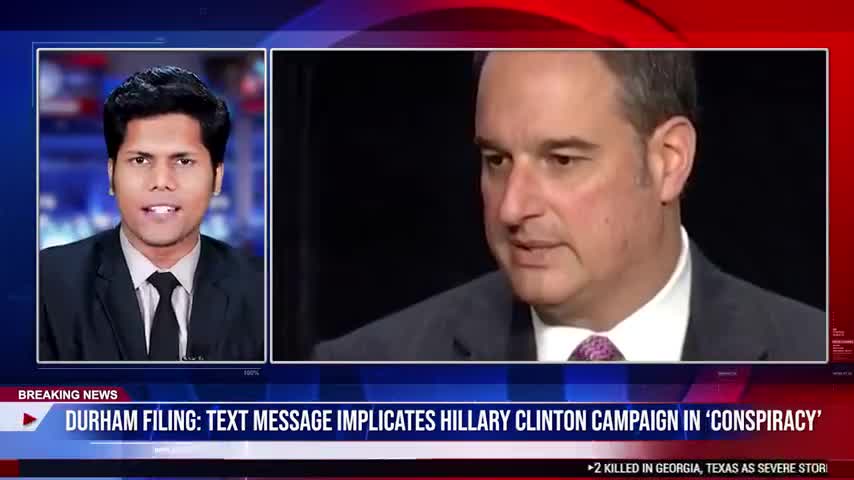 Durham Filing: Text Message Implicates Hillary Clinton Campaign in ‘Conspiracy’