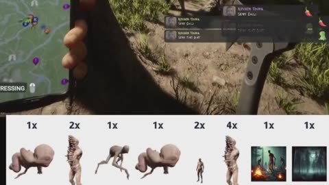 I found a random group on sons of the forest.