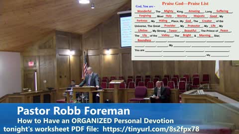 How to Have an ORGANIZED Personal Devotion 3/10/2021