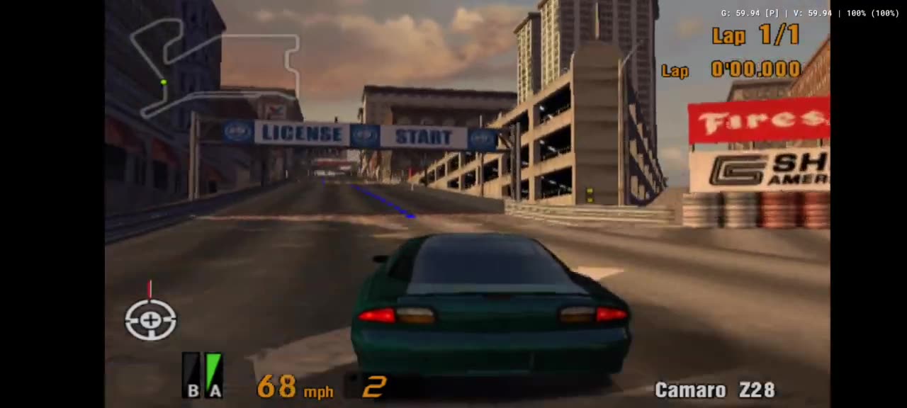 Gran Turismo 3 - License Test A-7 Final Try(AetherSX2 HD)