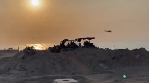 Israeli helicopter tried to land somewhere in Gaza