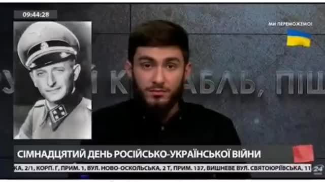 tv khazariana chiede genocidio