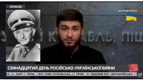 tv khazariana chiede genocidio