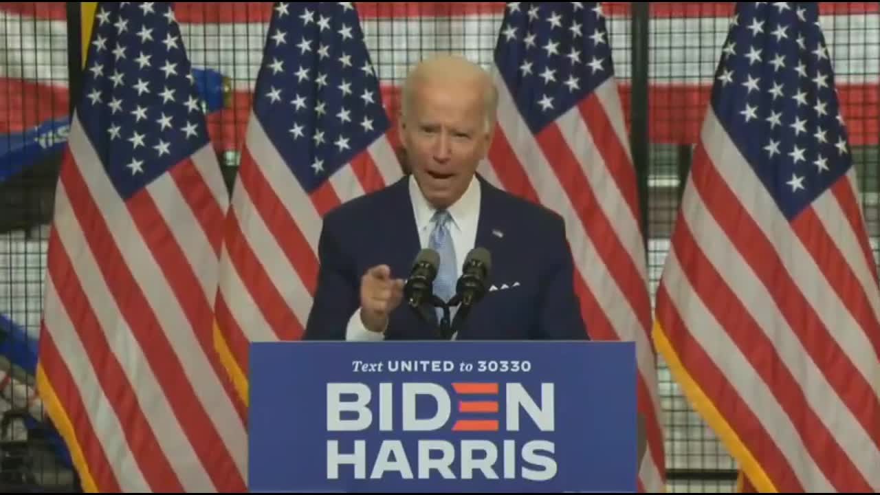Joe Biden: "You Won't Be Safe in Joe Biden's America!"