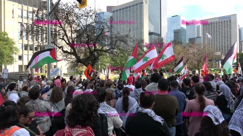 All Out For Palestine - For Lebanon - For Our Martyrs (bay and front streets)