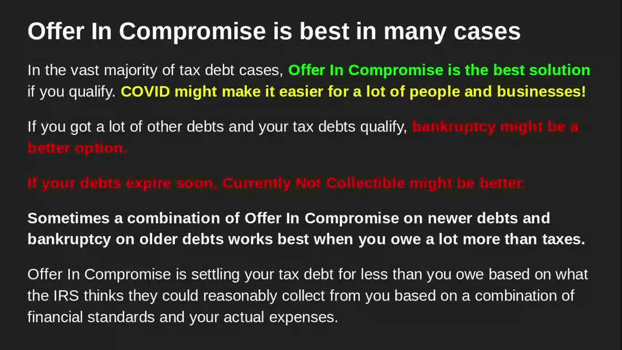 Tax Relief Program Guide For 2021 - Tax Attorney Explains Your Options With Free Guides and Forms