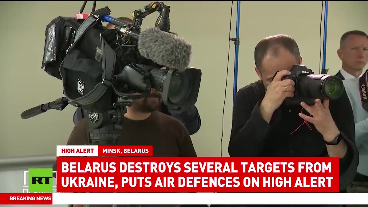 Belarus destroys targets from Ukraine, puts air defences on high alert