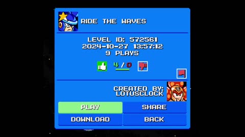 Mega Man Maker Level Highlight: "Ride The Waves" by LotusClock