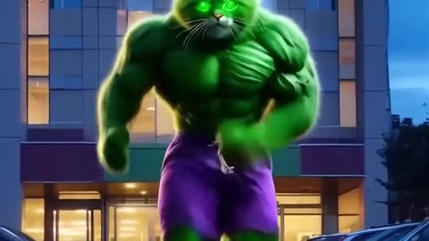 The Hulk Kitten