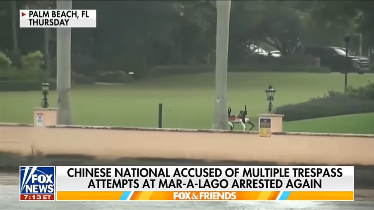 Mar-o-lago arrest causes increase security with Robot Dogs