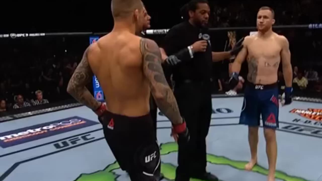 Poirier vs. Gaethje 1 in 60 seconds