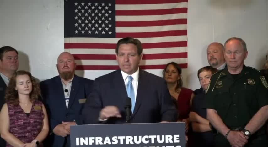 Ron DeSantis doesn't want babies to be hurt by poisonous vaccines