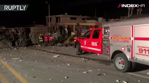 Ekvador: 23 mrtvih u autobusnoj nesreći