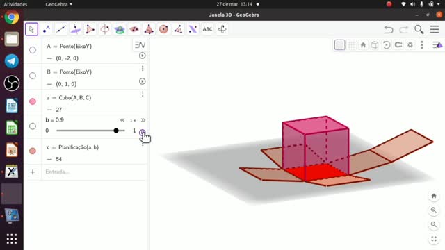 Demonstração geogebra #2