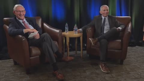 Fauci jokes that he created COVID in his kitchen and laughs