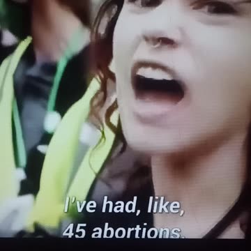 💥She likes Killing babies💥 45 Abortions and says she will continue
