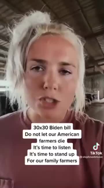 US Famer:🛑Biden is Destroying American Farms
