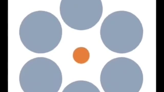 Declining circle