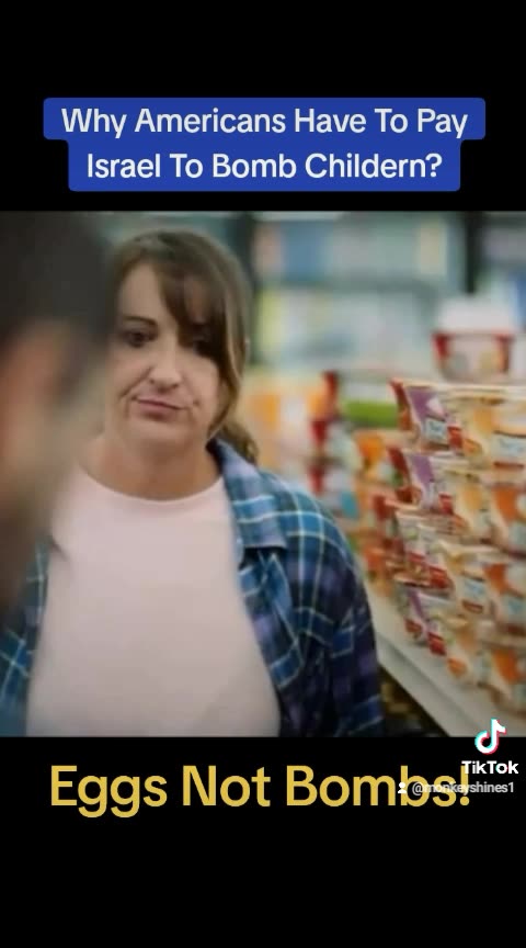 Feed The Children, Not Bomb The Children