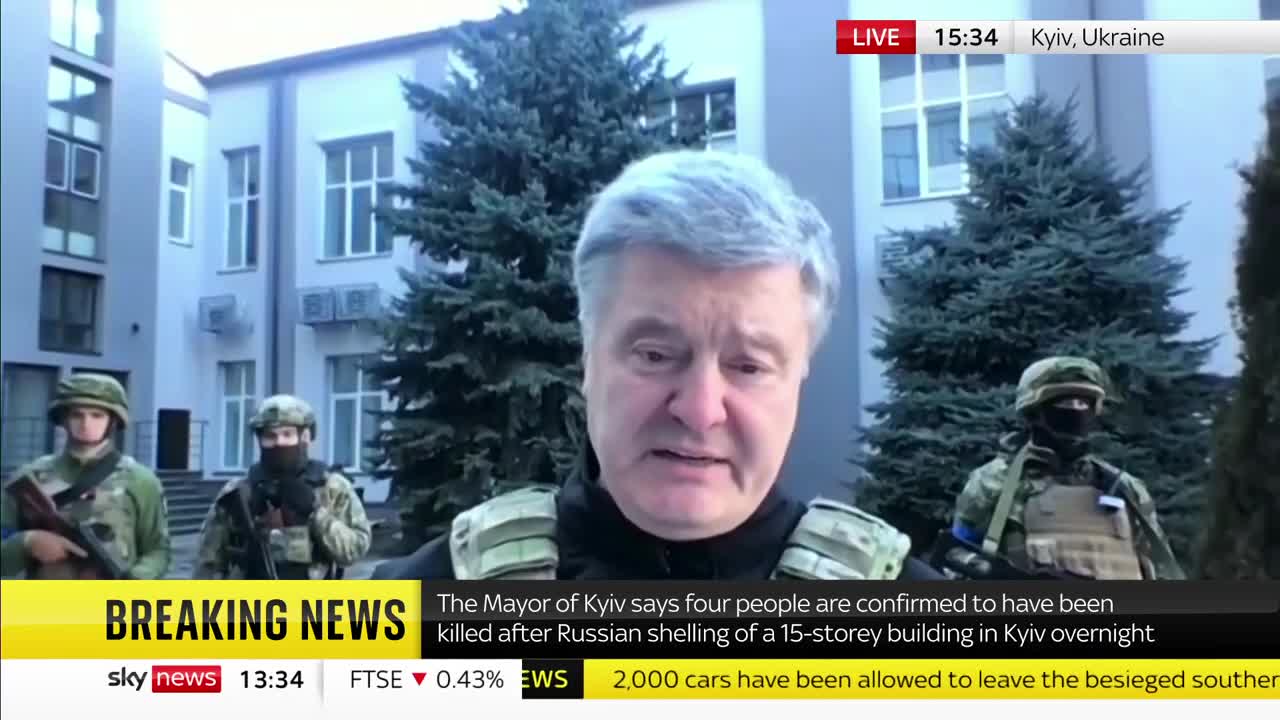 Ukraine War_ Ukraine's former president says Putin wants to destroy the West