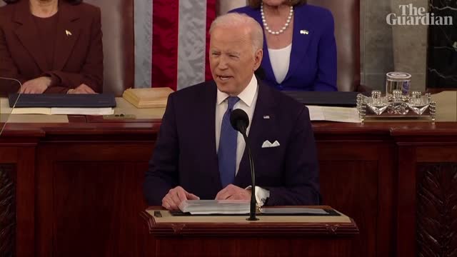 Biden condemns Russian invasion of Ukraine in State of the Union address