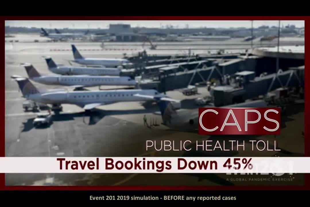 Event 201 - The world is a stage