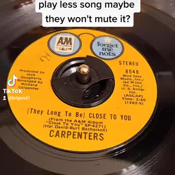 The Carpenters old 45 records