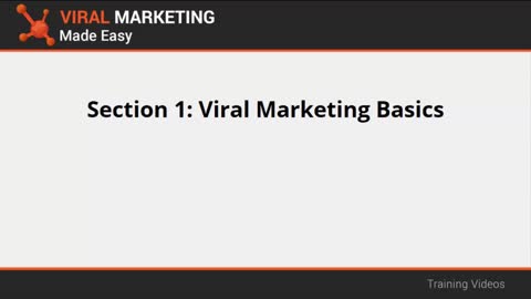 Viral marketing Basics