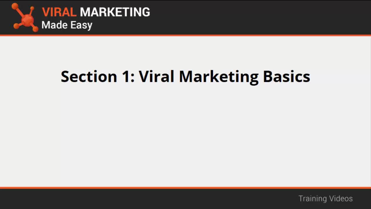 Viral marketing Basics