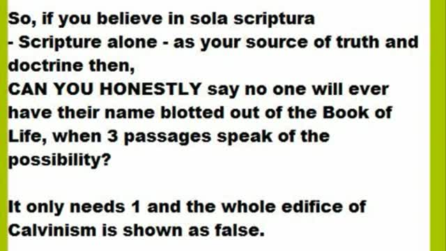 Calvinism is a lie - Jacques More