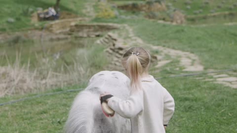 THE CHILD AND THE PONY