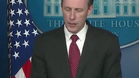 National Security Advisor Jake Sullivan addresses White House reporters regarding Russia talks