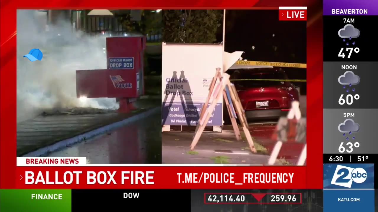 Hundreds of ballots were destroyed in Vancouver, WA ballot box fire